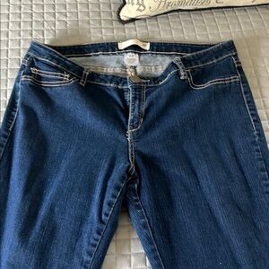 Route 66 Women's Straight Leg Jeans - Dark Blue